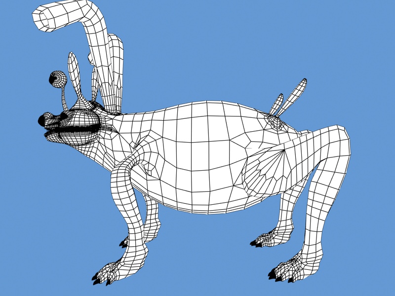 SputterSpy-alien animal 3D model_7