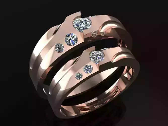 Couple Ring Code-RWW010