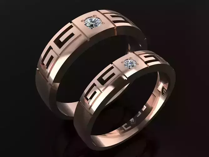 Couple Ring Code-RWW007