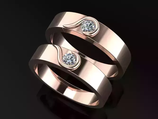 Couple Ring Code-RWW005