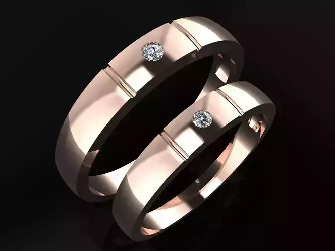 Couple Ring Code-RWW004