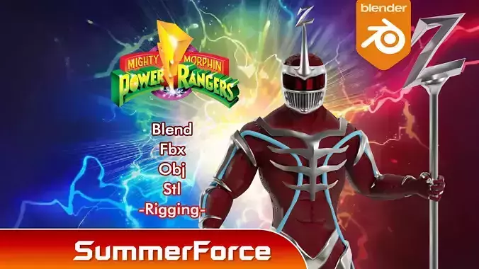 Lord Zedd - Power Ranger 3D model