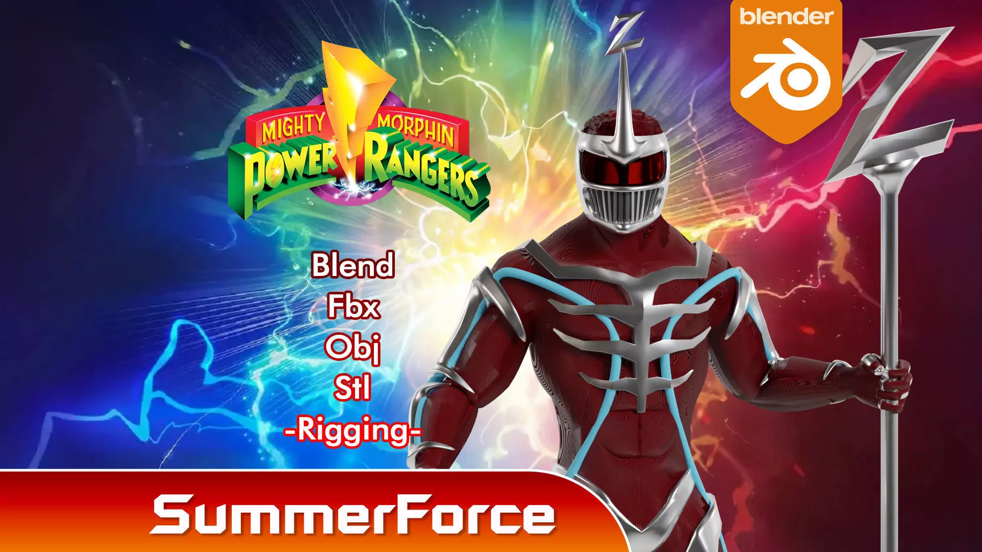 Lord Zedd - Power Ranger 3D model