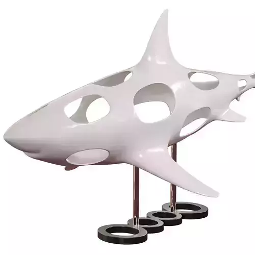 Shark Statue
