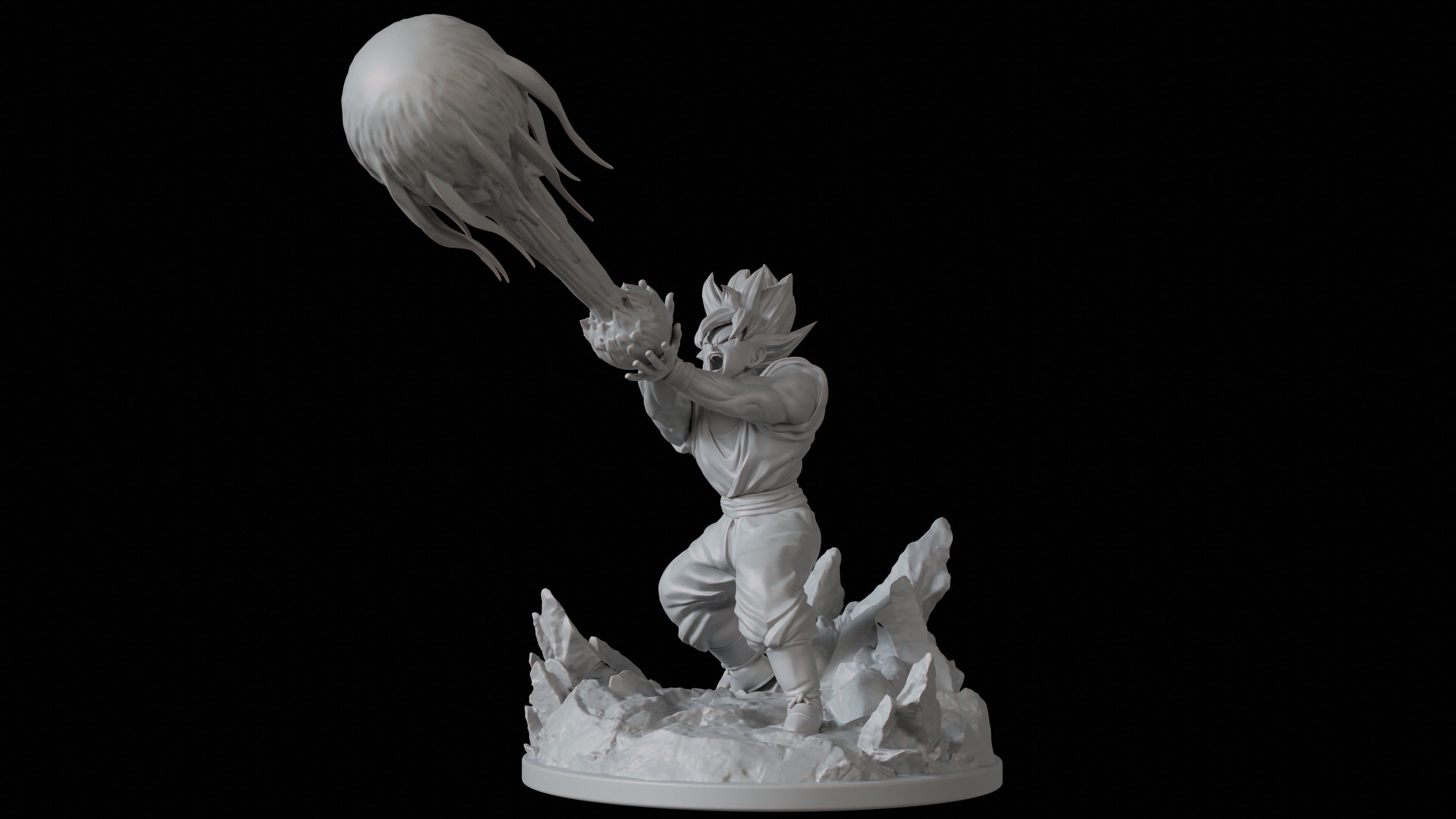 GOKU Figurine for 3d print 3D print model_1