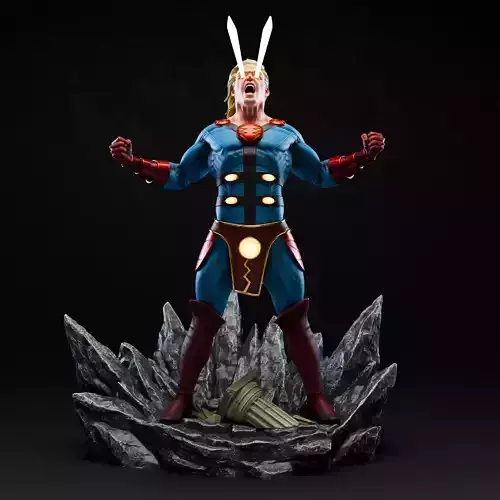 Ikaris - 3D STL Ready to Print Fan Art Statue 3D print model