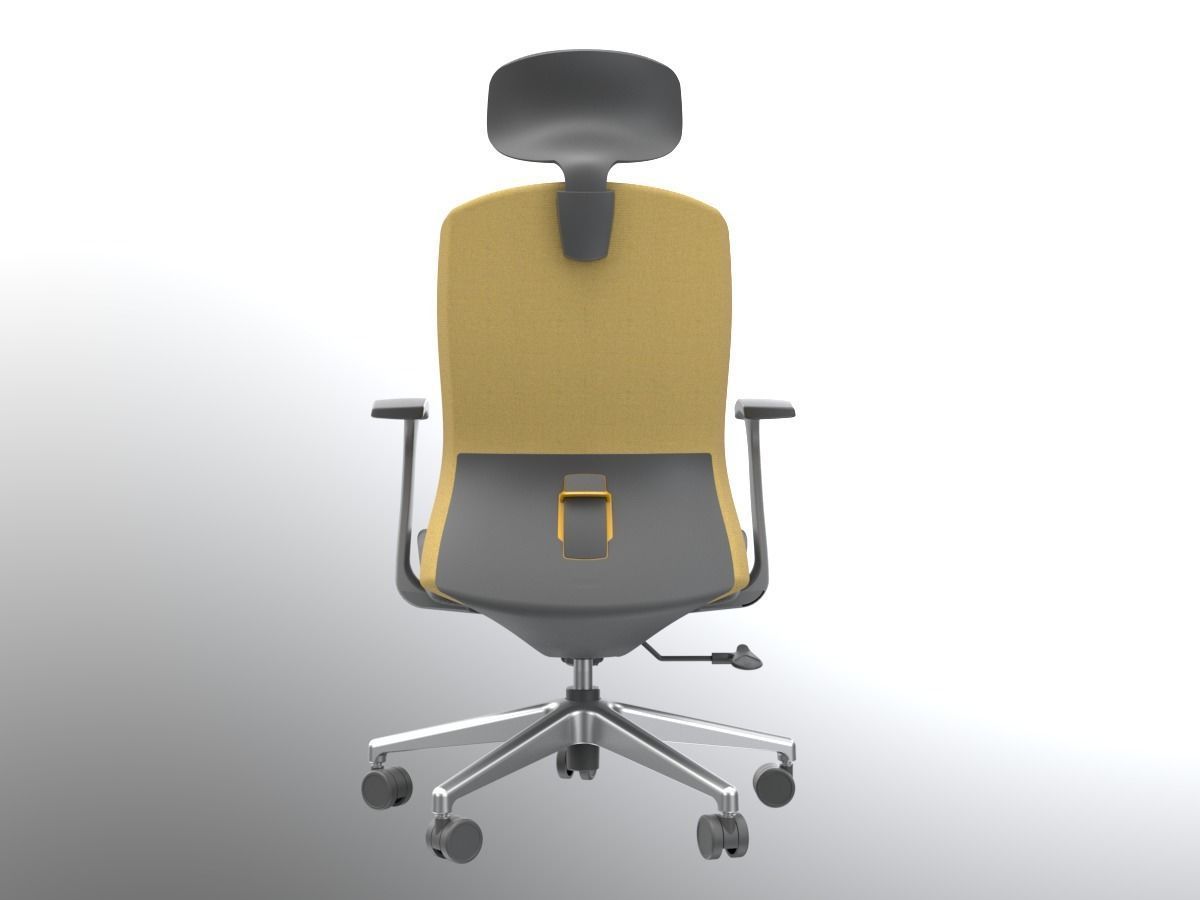 Office chair model Free 3D model_1