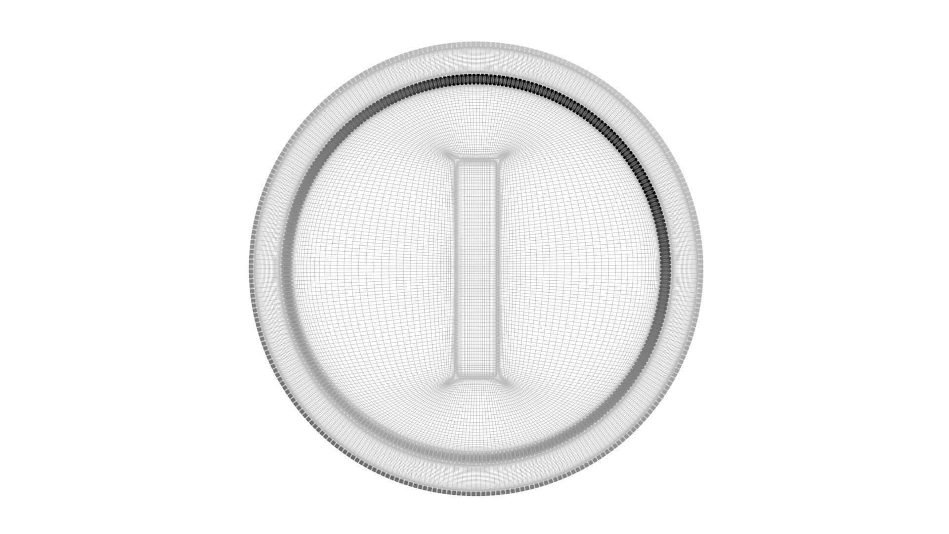 Super Mario Coin 3D model_15