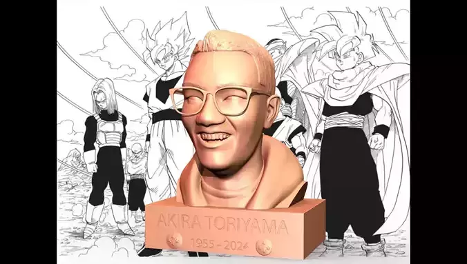 AKIRA TORIYAMA BUST