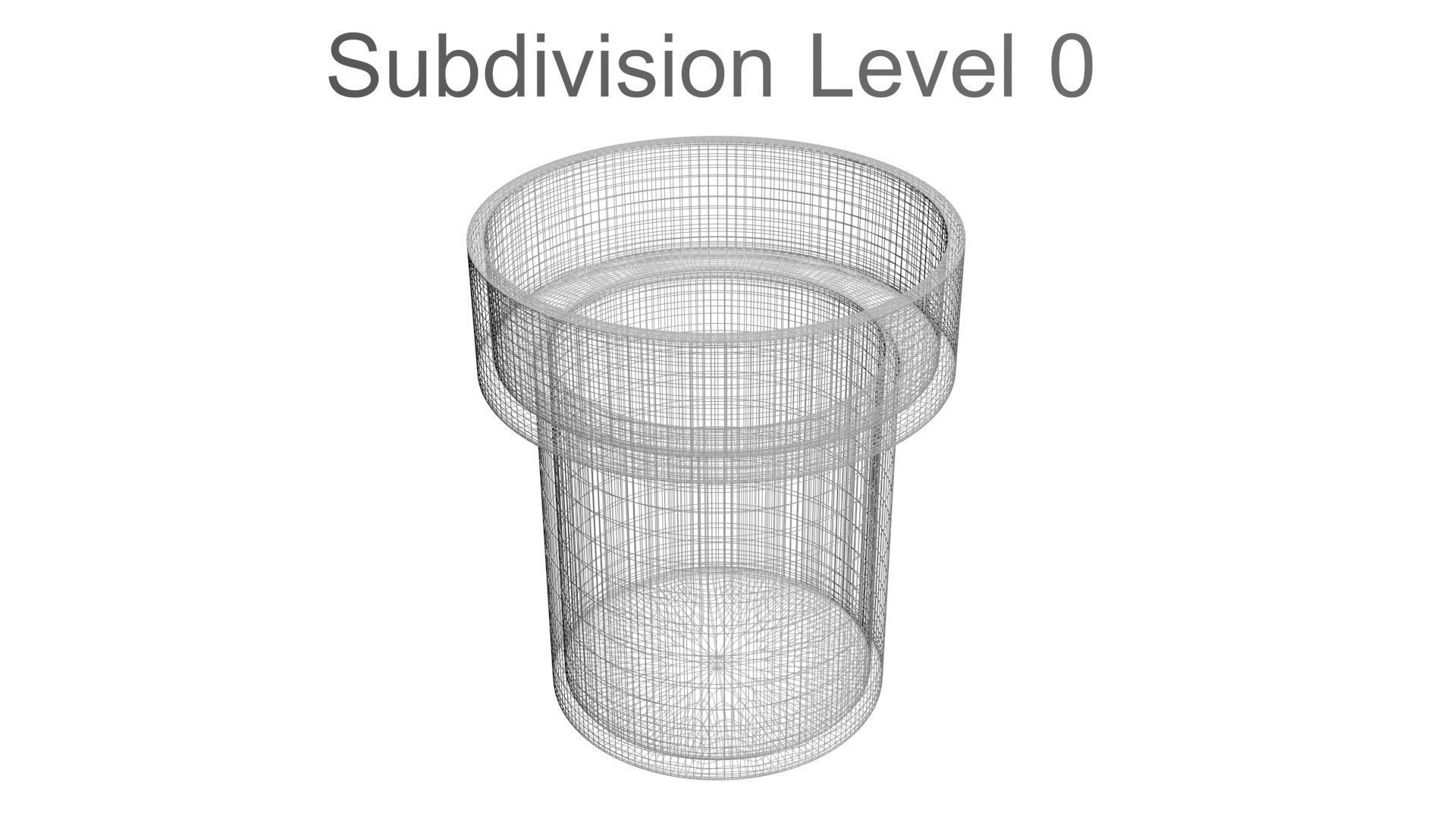 Super Mario Pipe 3D model_17