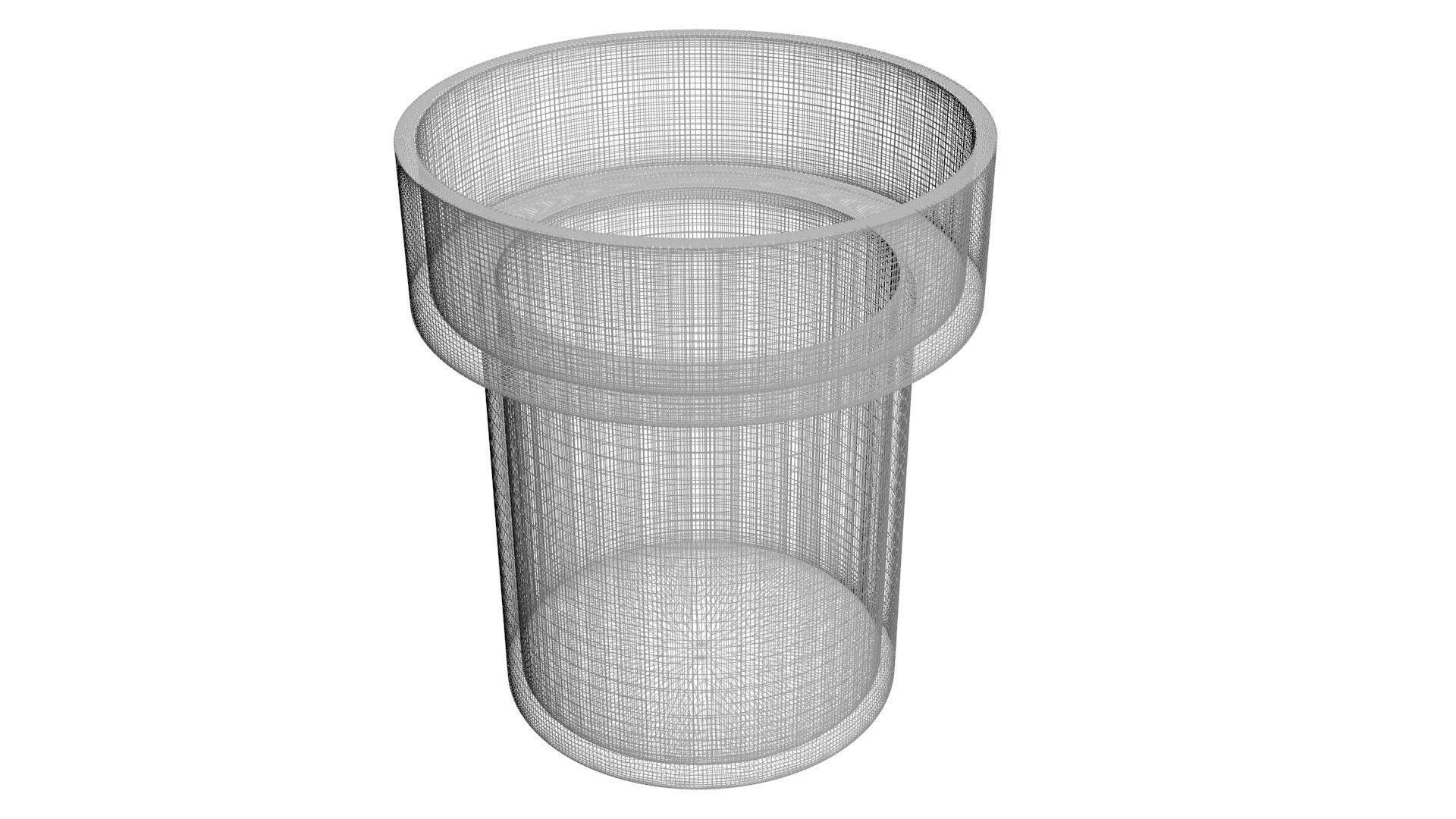 Super Mario Pipe 3D model_8