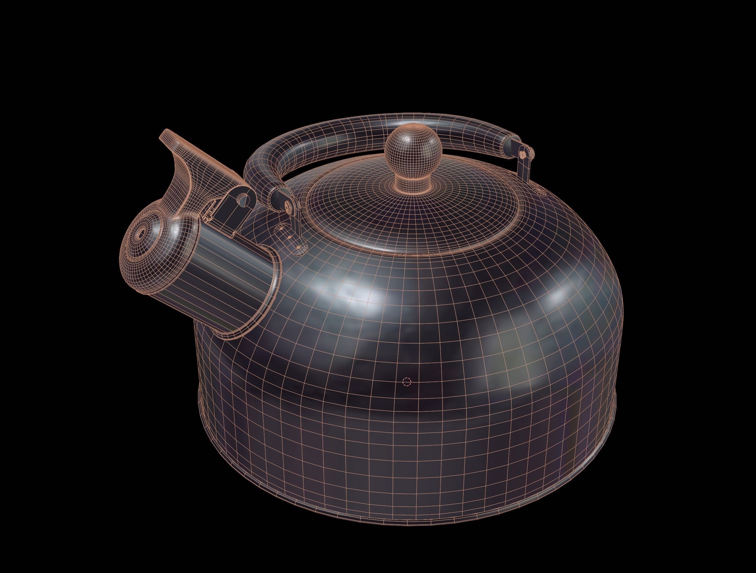 Teapot 3D model_6