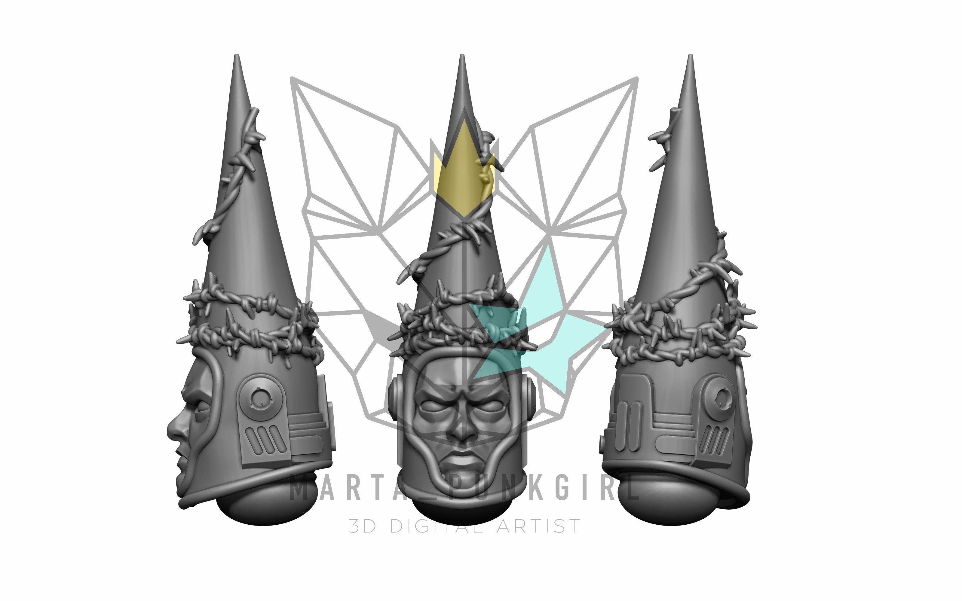 GHOSTRIDER GURLS 3D model_2