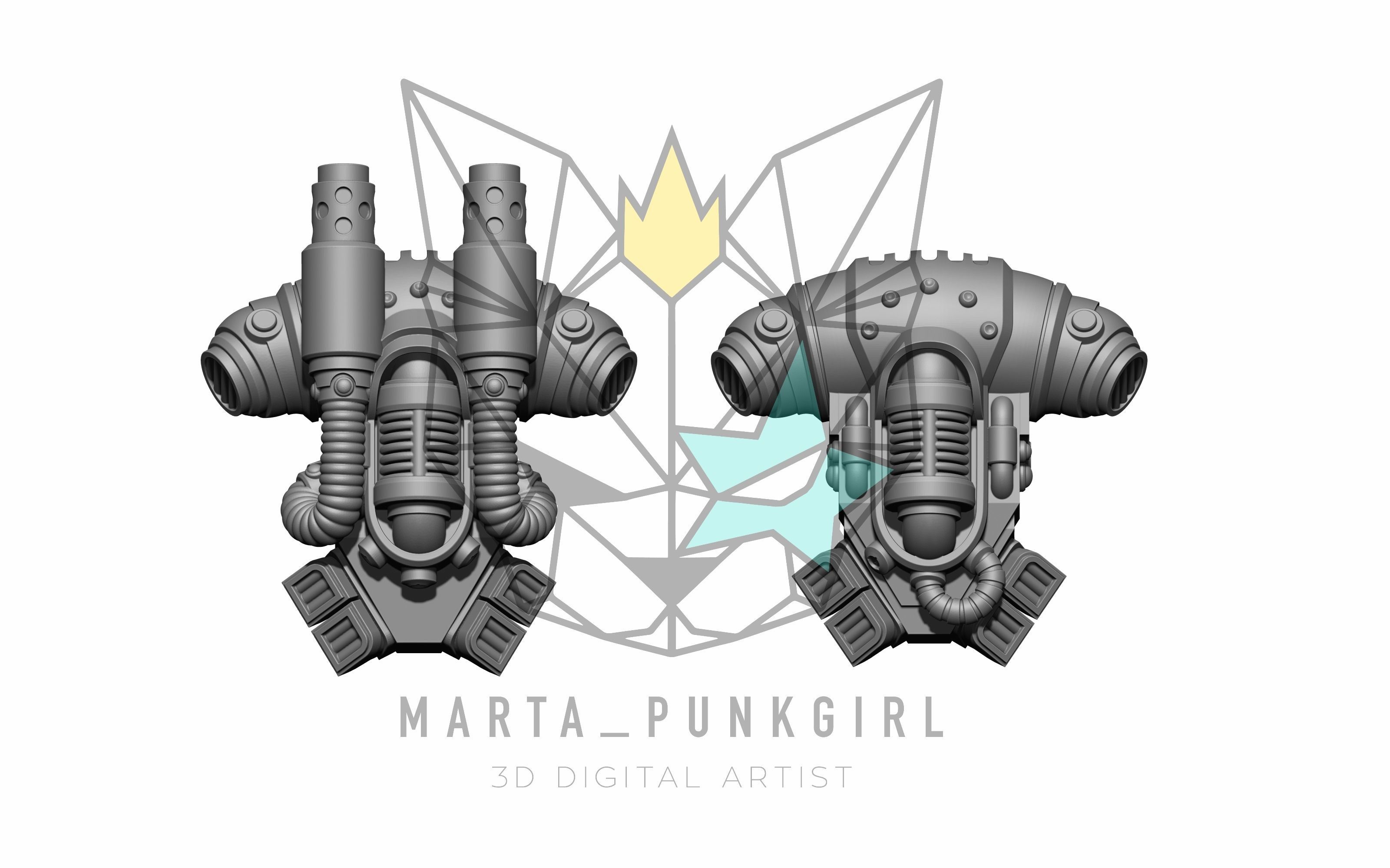 GHOSTRIDER GURLS 3D model_4