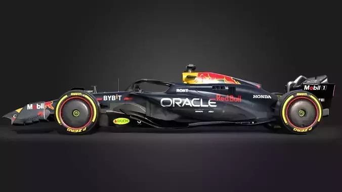 RedBull RB-20 F1 Low-poly 3D model