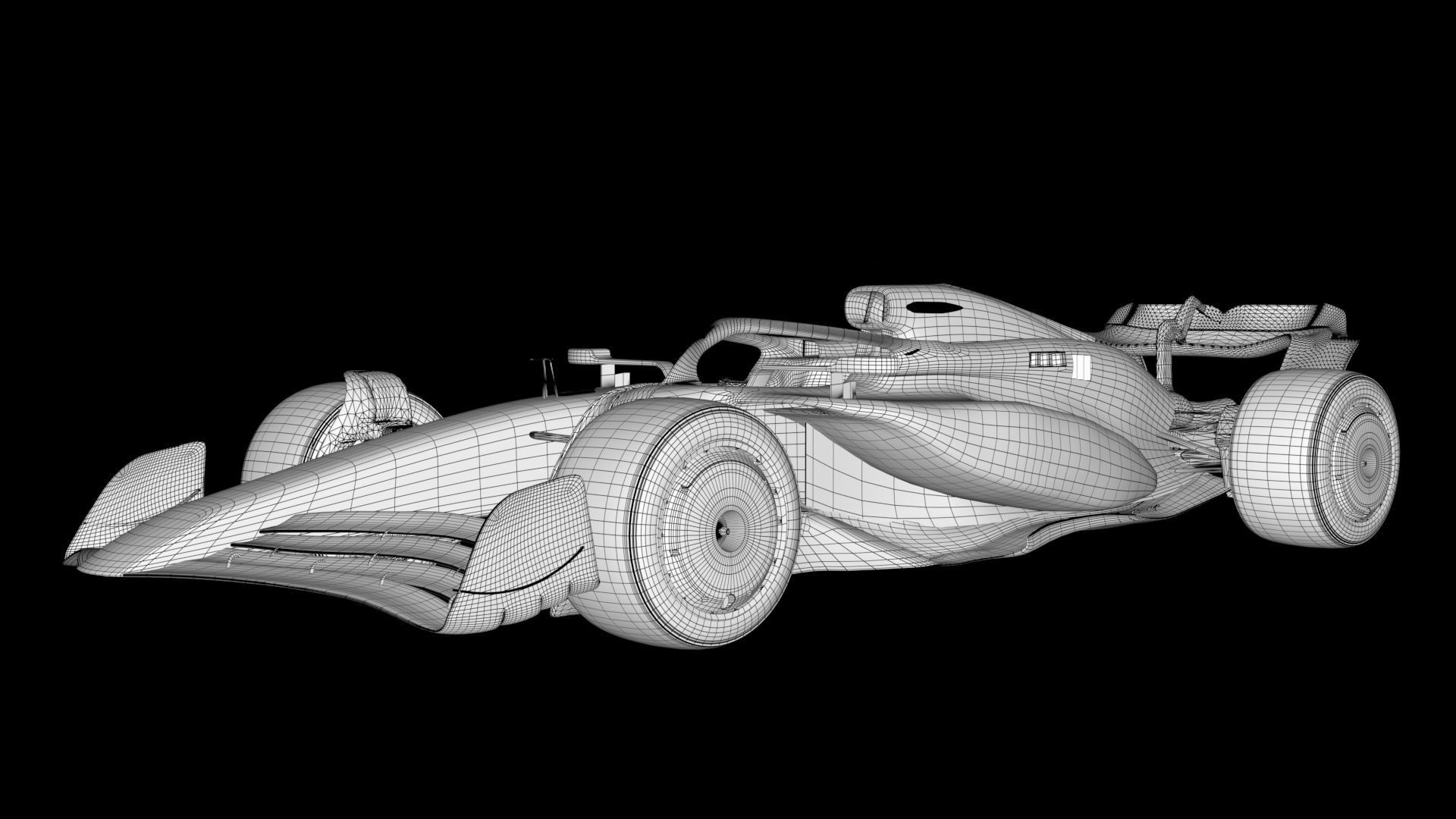 RedBull RB-20 F1 Low-poly 3D model_11