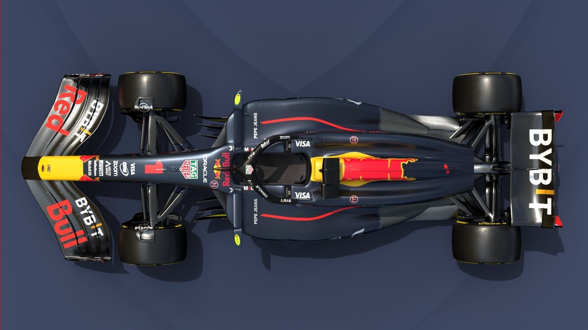 RedBull RB-20 F1 Low-poly 3D model_4