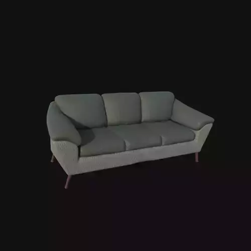 sigbature design green fabric sofa