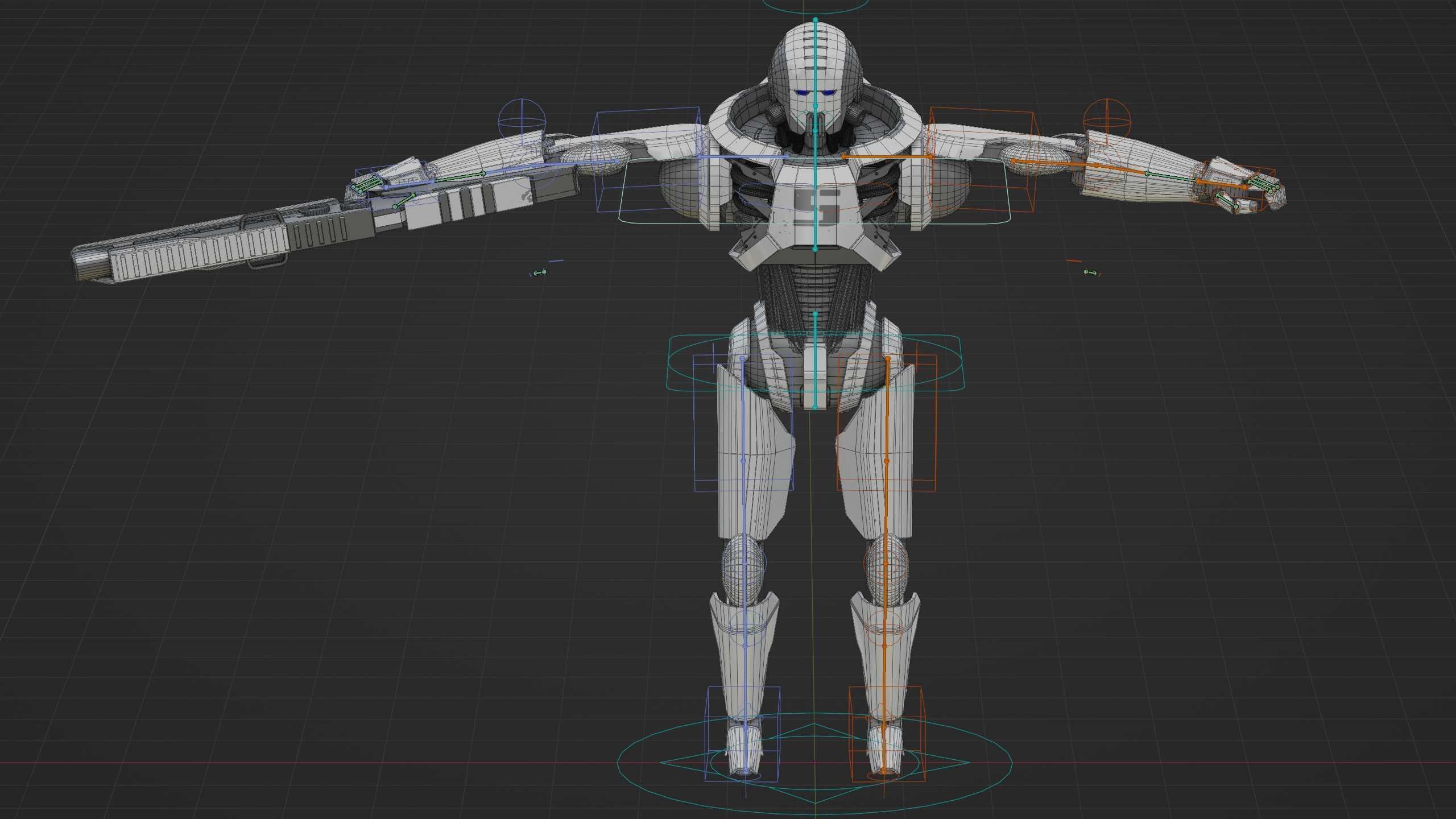 ANDROID SOLDIER P-800 Rigged for Unreal Engine - Unity - MIXAMO  3D model_39
