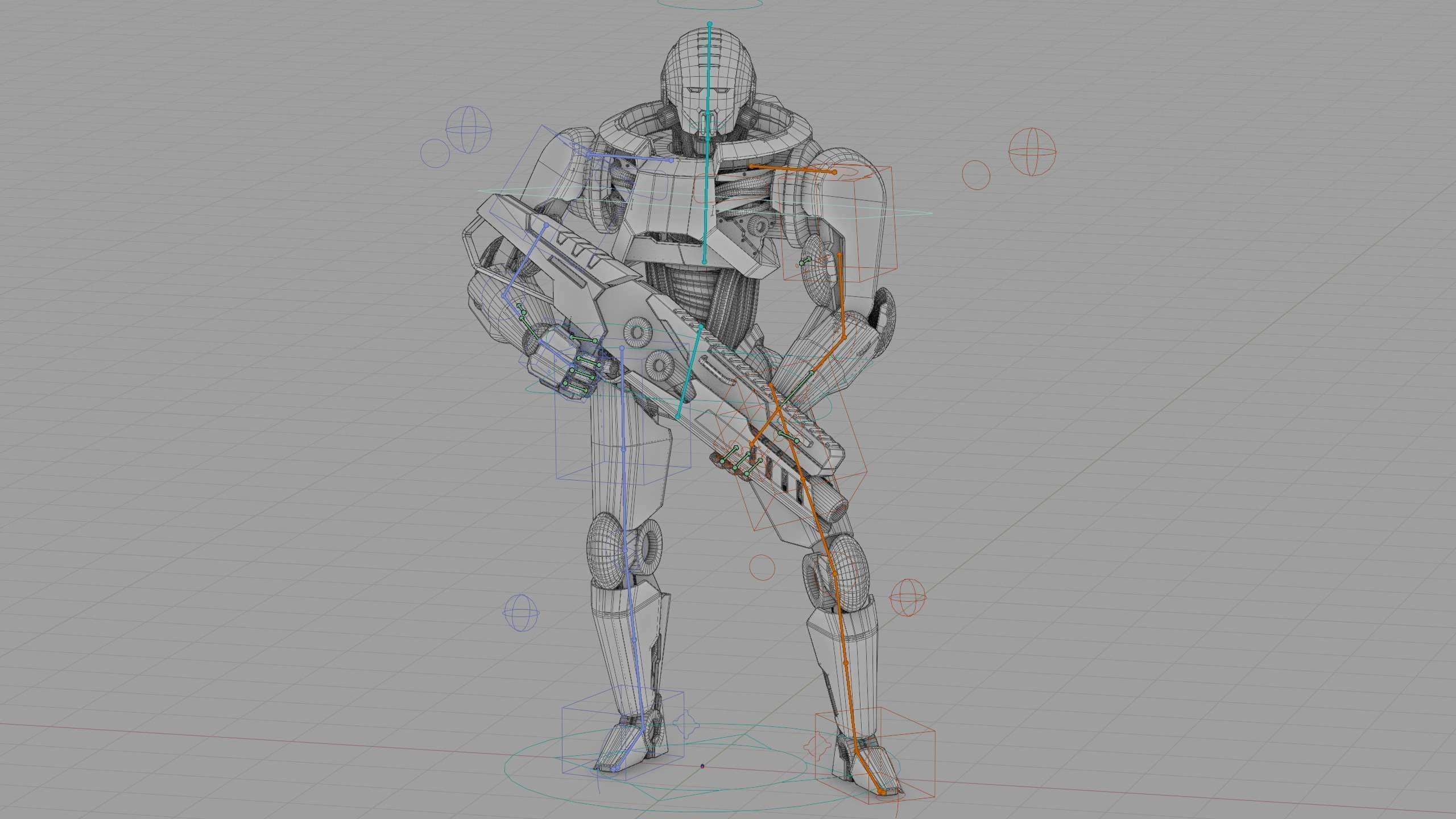ANDROID SOLDIER P-800 Rigged for Unreal Engine - Unity - MIXAMO  3D model_40