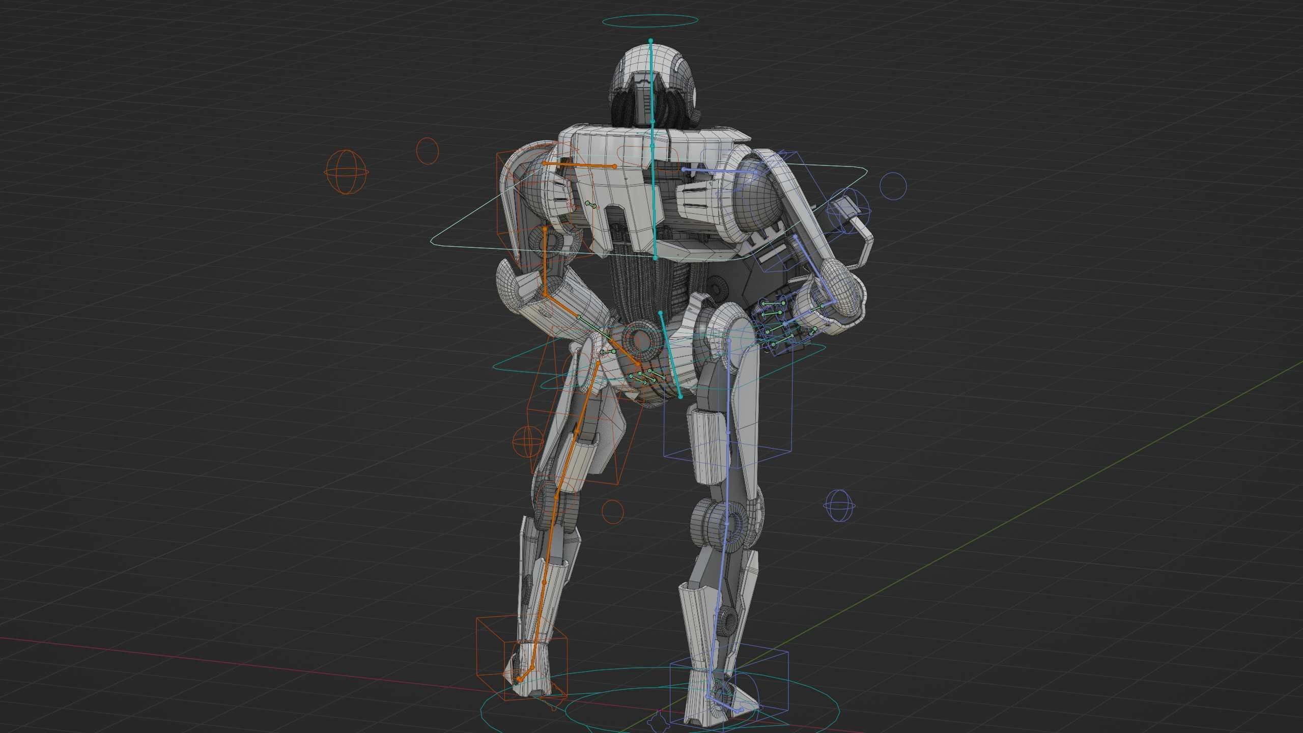 ANDROID SOLDIER P-800 Rigged for Unreal Engine - Unity - MIXAMO  3D model_38
