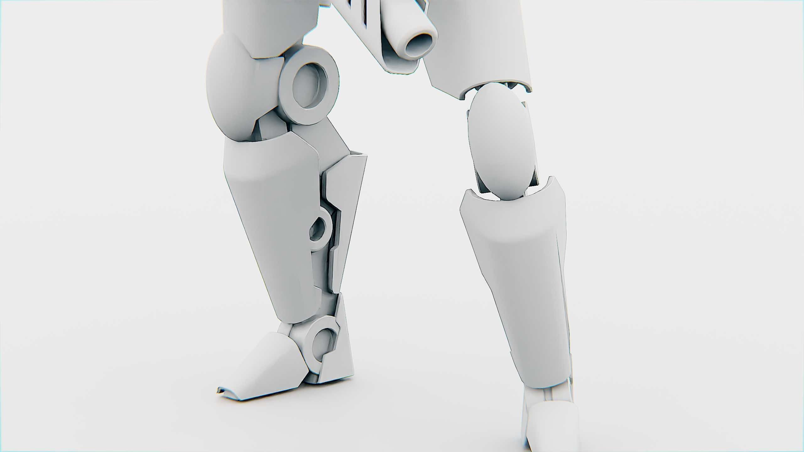 ANDROID SOLDIER P-800 Rigged for Unreal Engine - Unity - MIXAMO  3D model_34