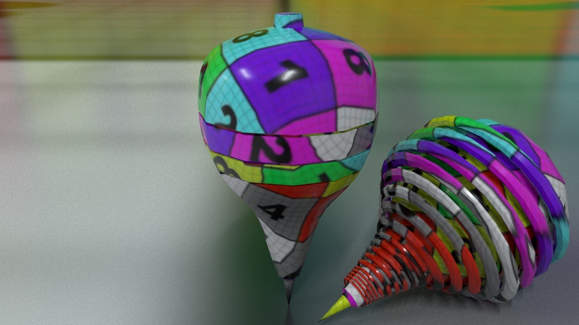 laos Piao Toy Low-poly 3D model_10