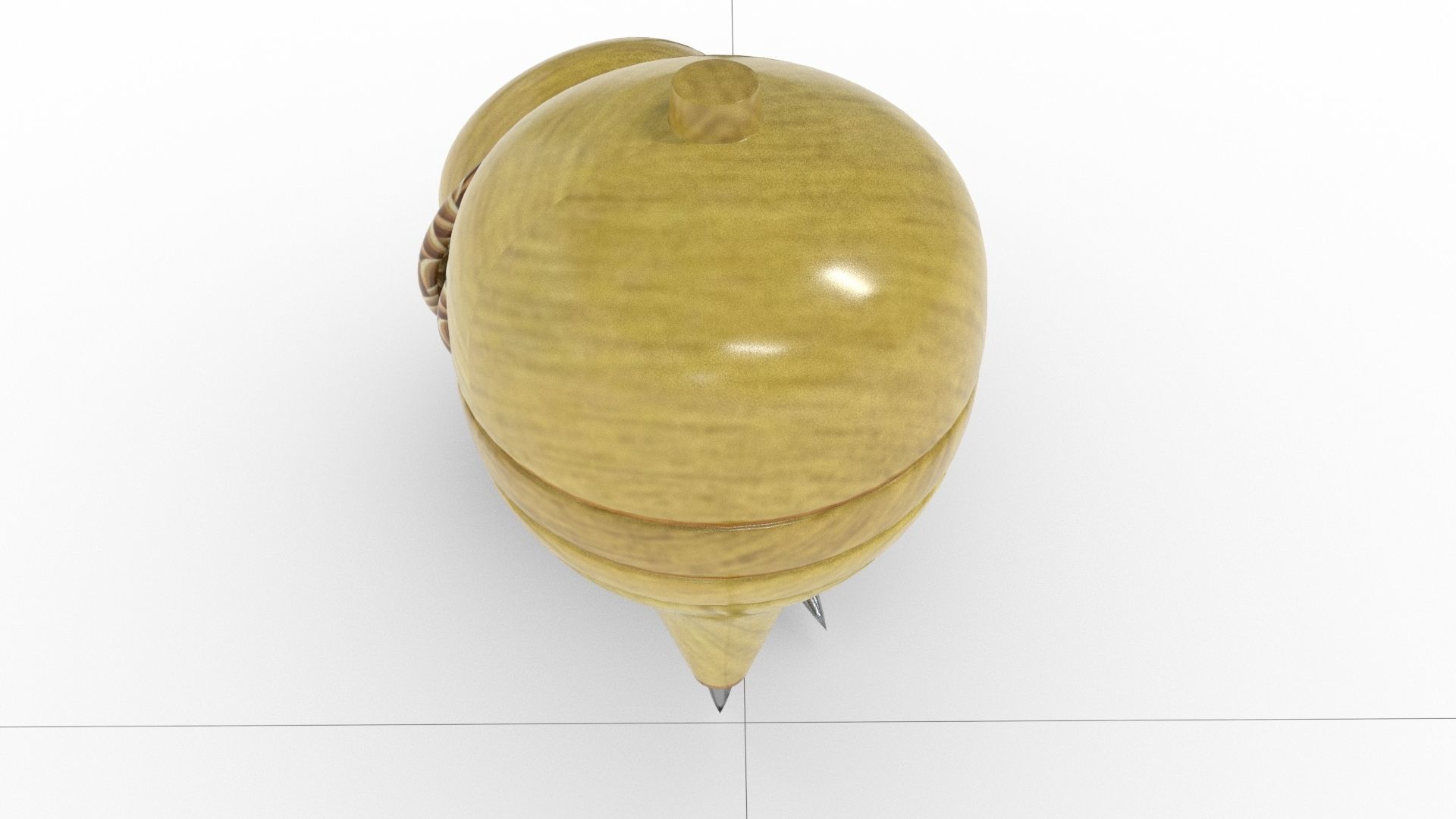 laos Piao Toy Low-poly 3D model_4