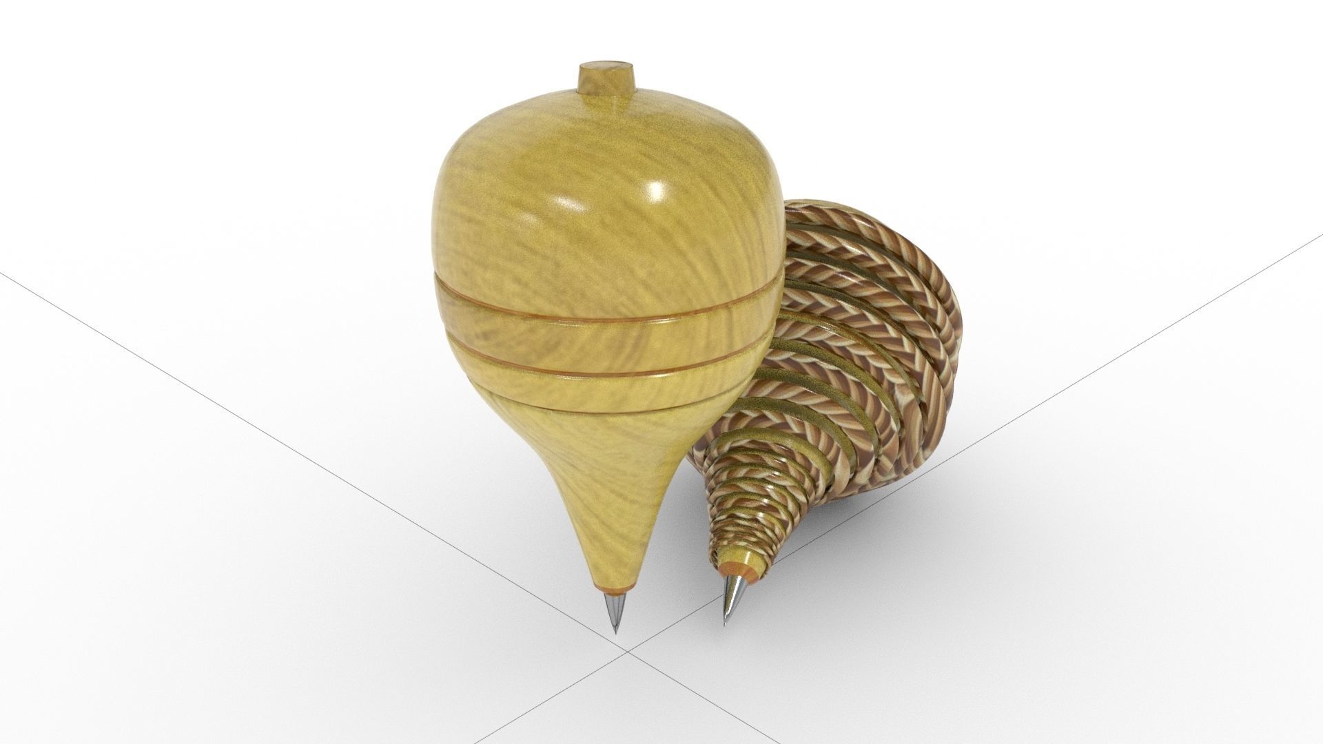 laos Piao Toy Low-poly 3D model_1