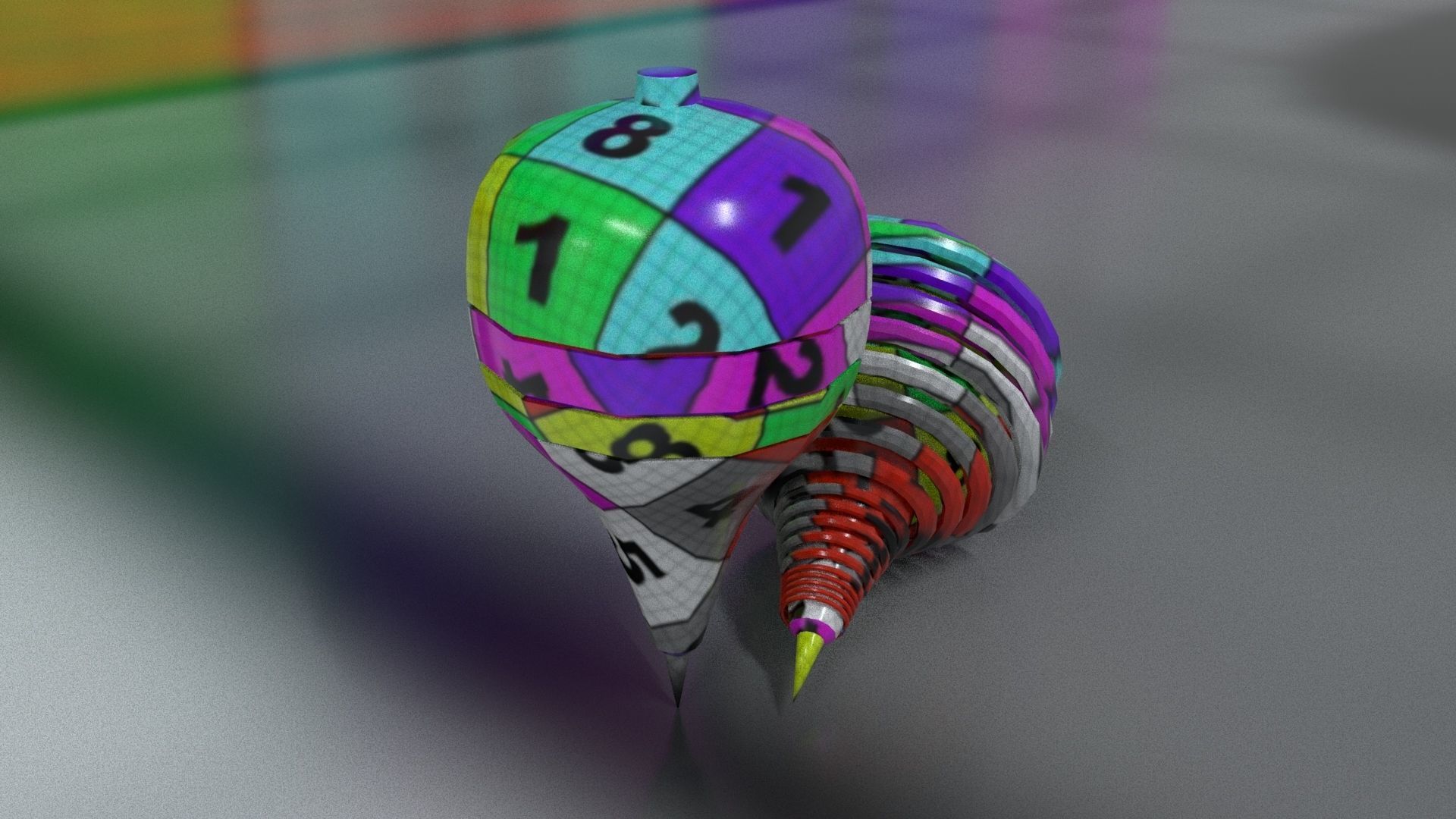 laos Piao Toy Low-poly 3D model_11