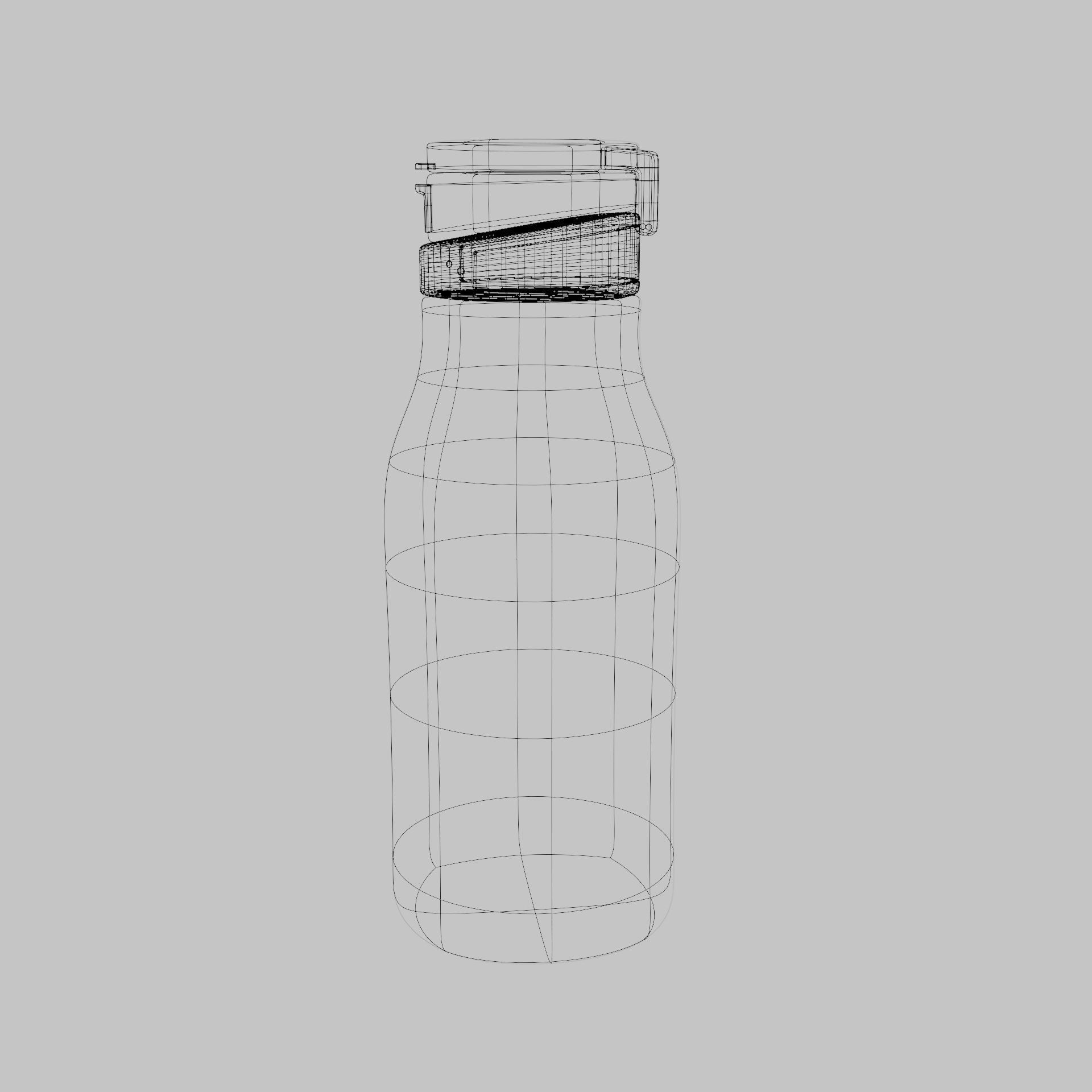 Bottle 3D model_7