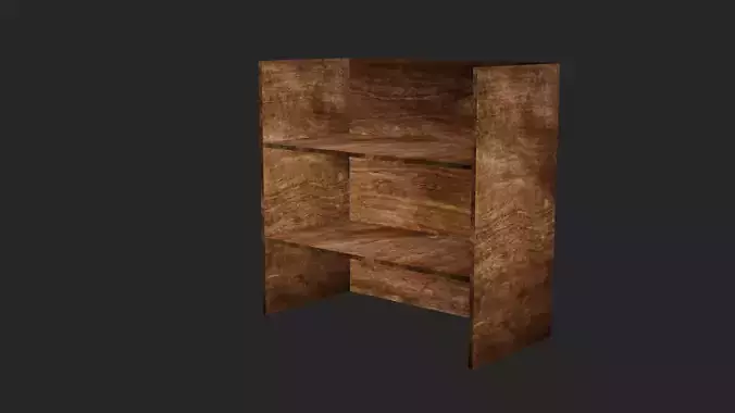 small wooden book stand 