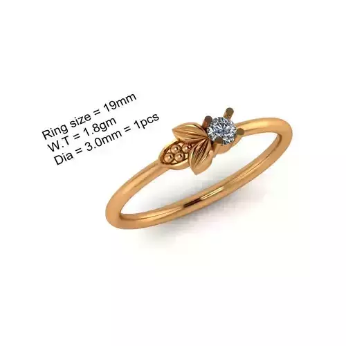 Housefly Ring 3D print model