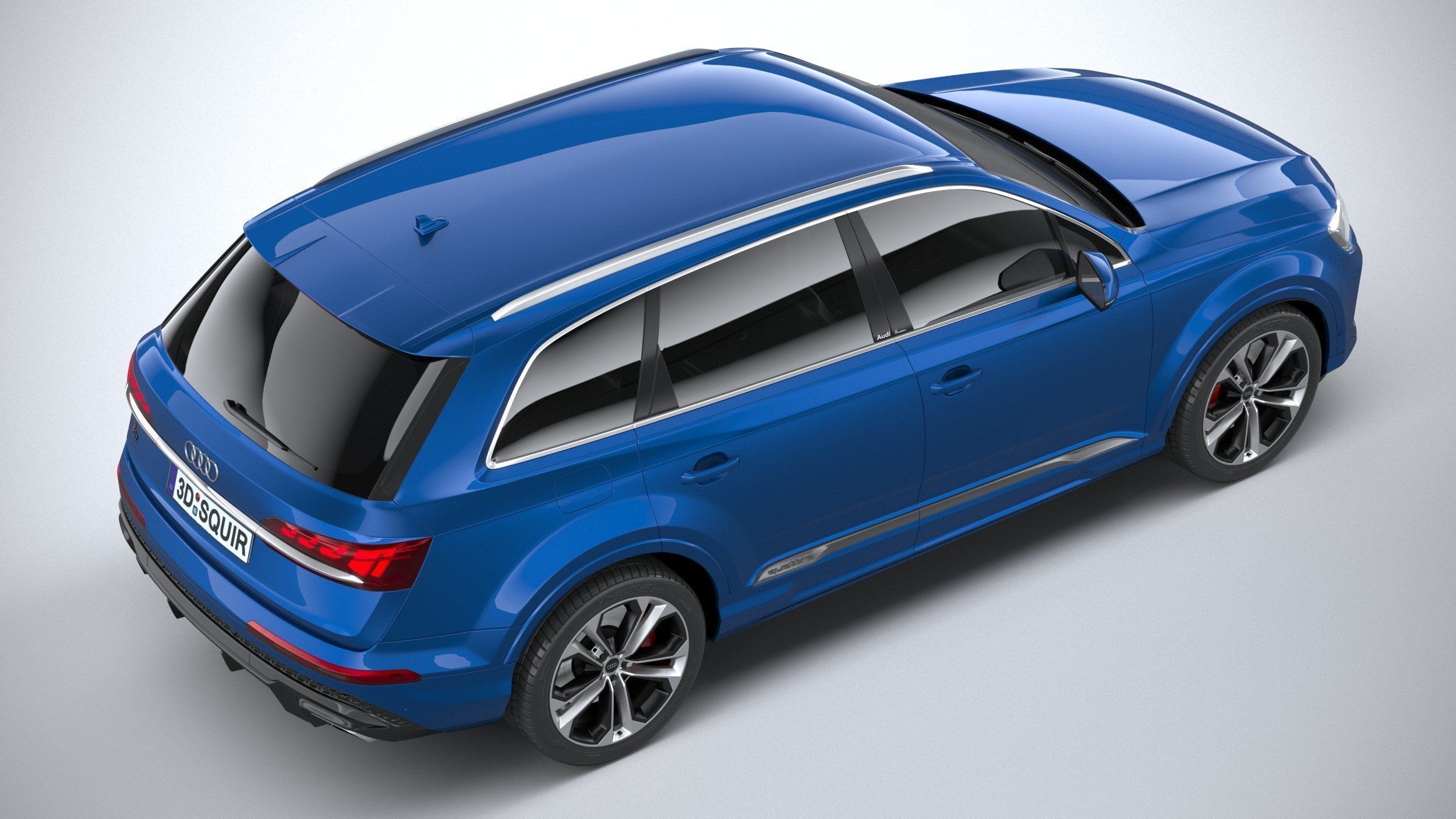 Audi Q7 2025 3D model_10