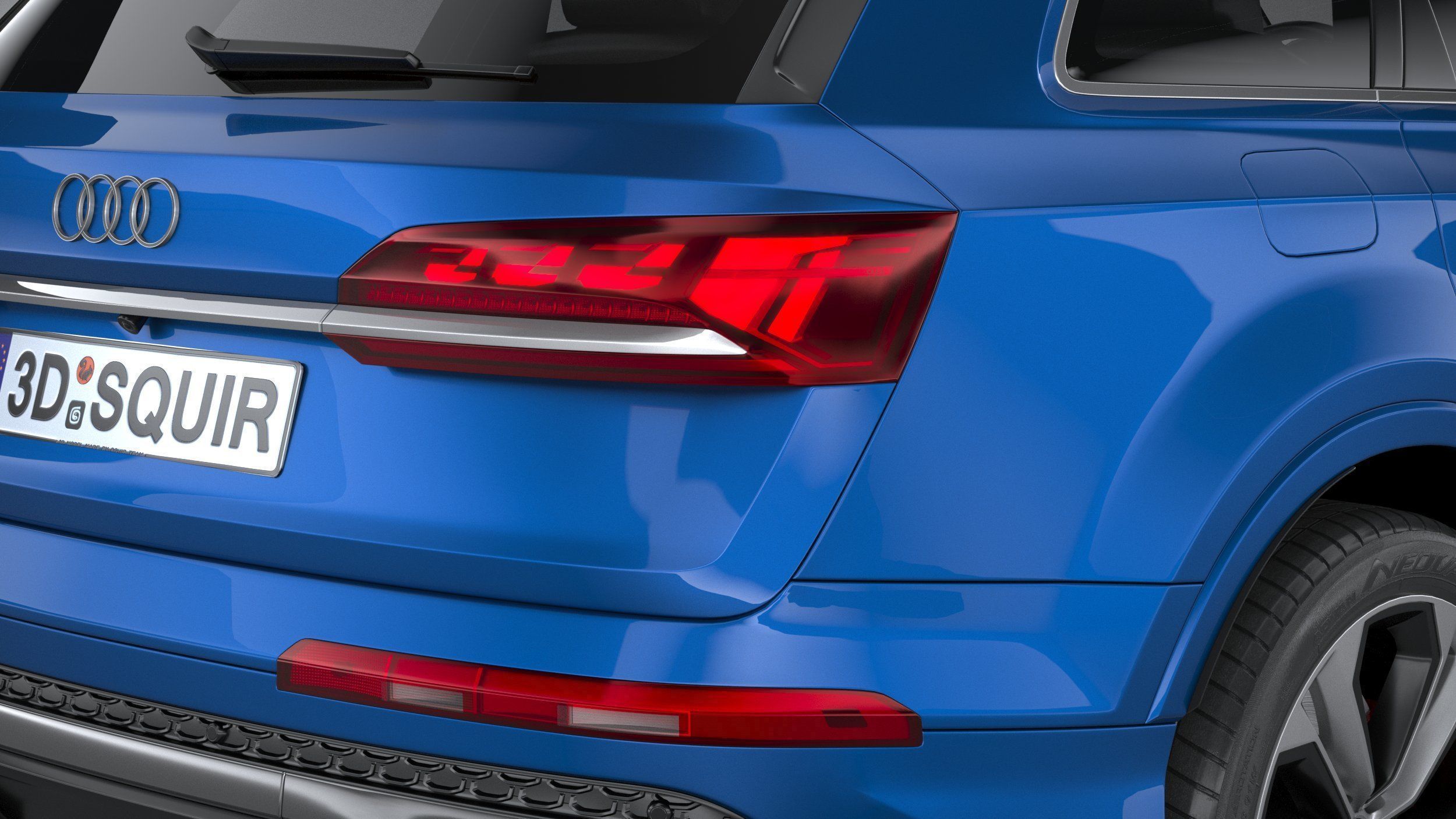 Audi Q7 2025 3D model_18