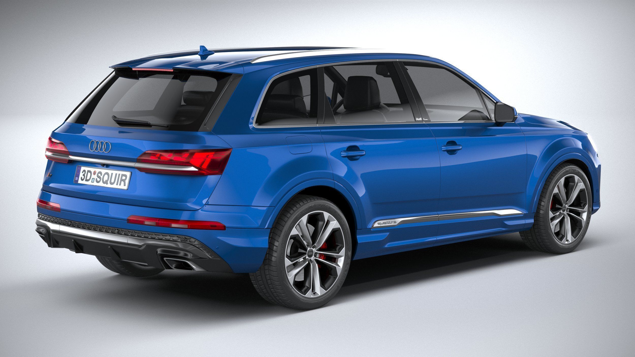 Audi Q7 2025 3D model_17