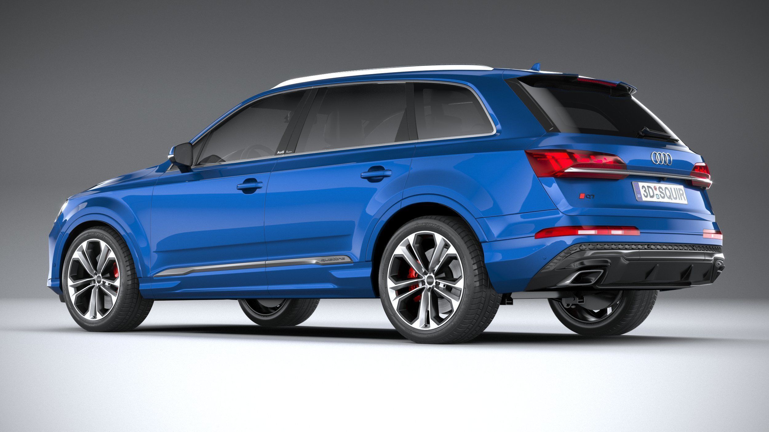 Audi Q7 2025 3D model_5