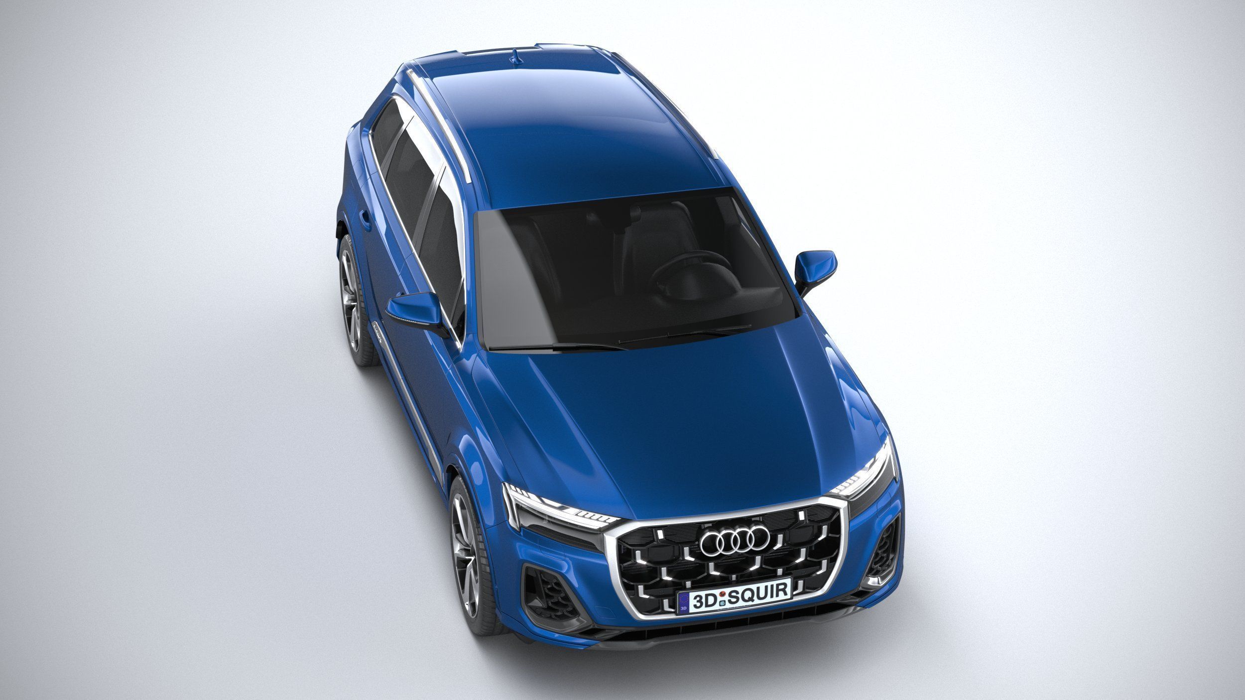 Audi Q7 2025 3D model_12