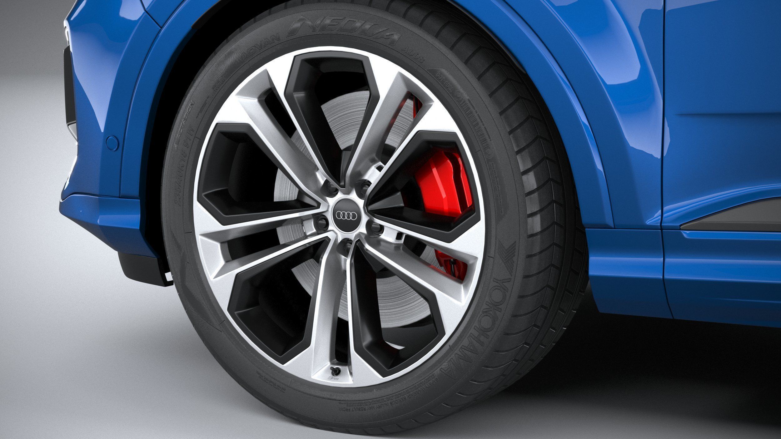 Audi Q7 2025 3D model_16