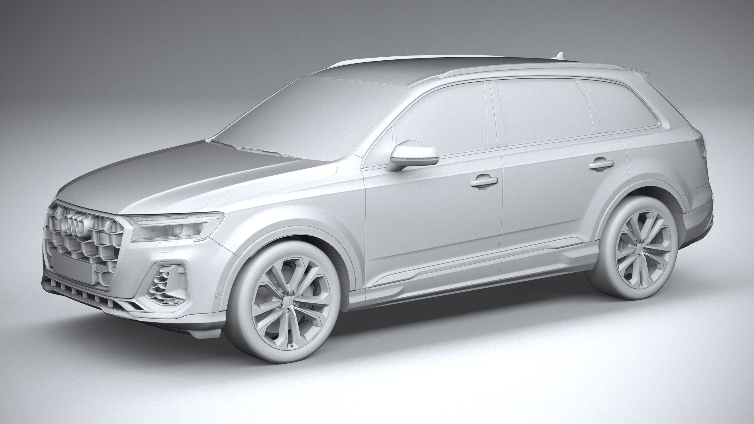 Audi Q7 2025 3D model_19