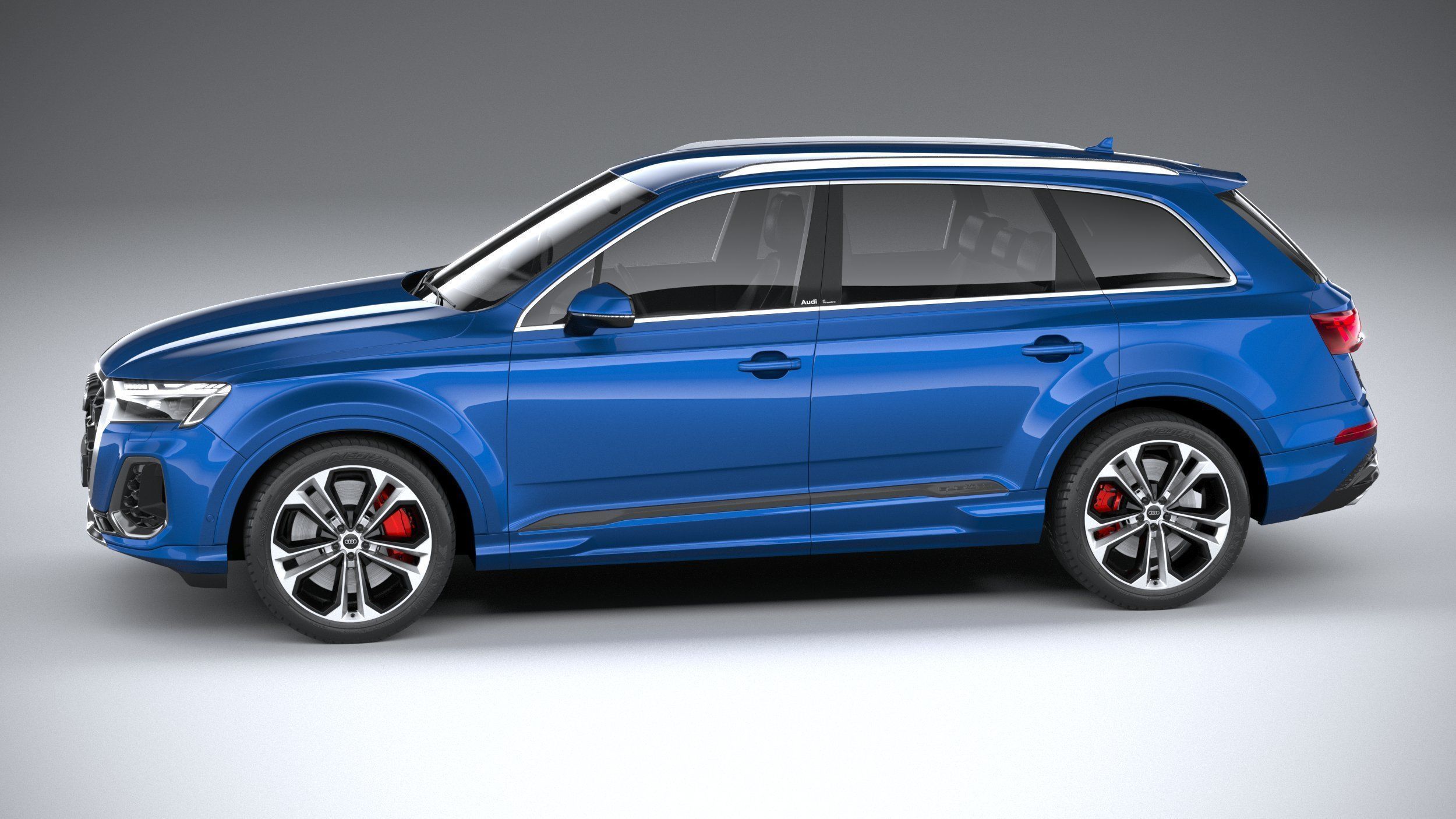 Audi Q7 2025 3D model_8