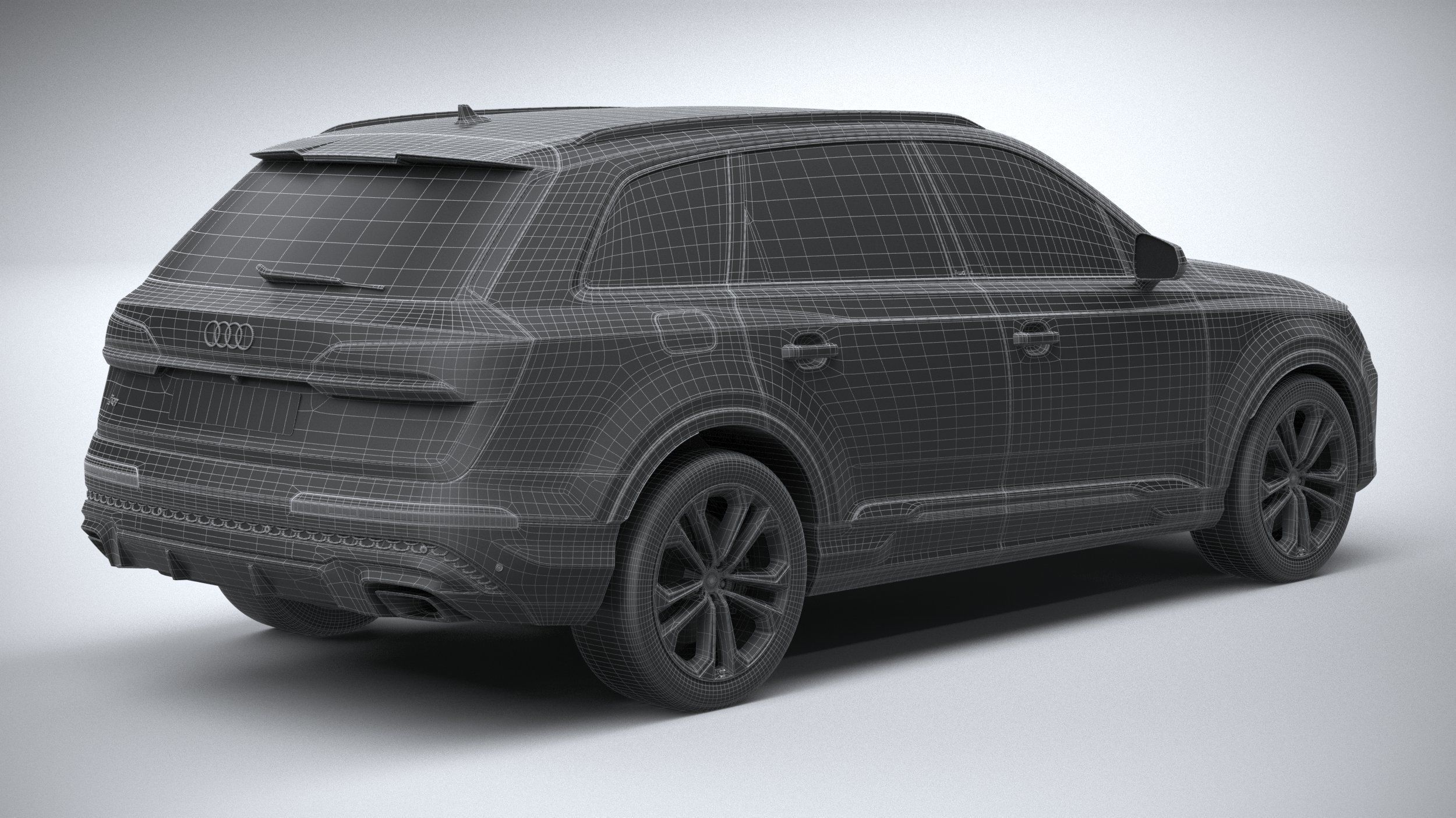 Audi Q7 2025 3D model_29