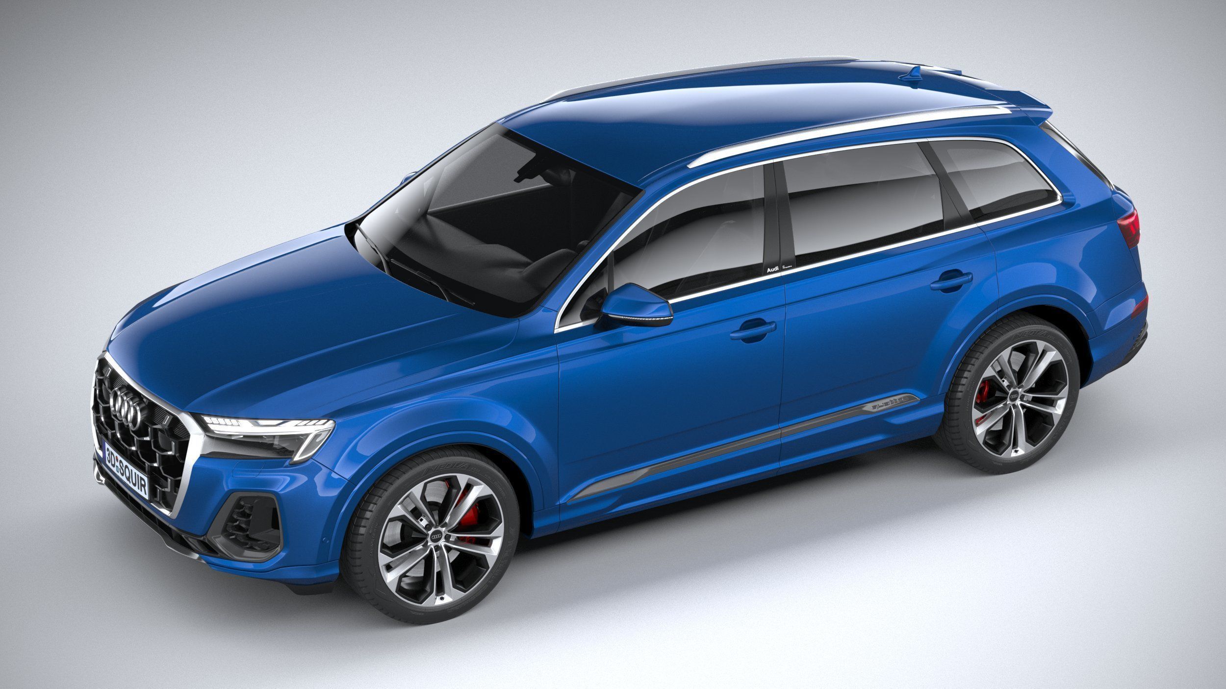 Audi Q7 2025 3D model_7
