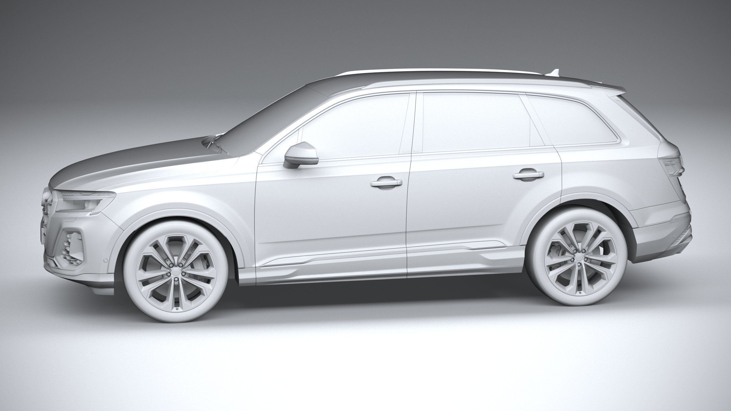 Audi Q7 2025 3D model_22