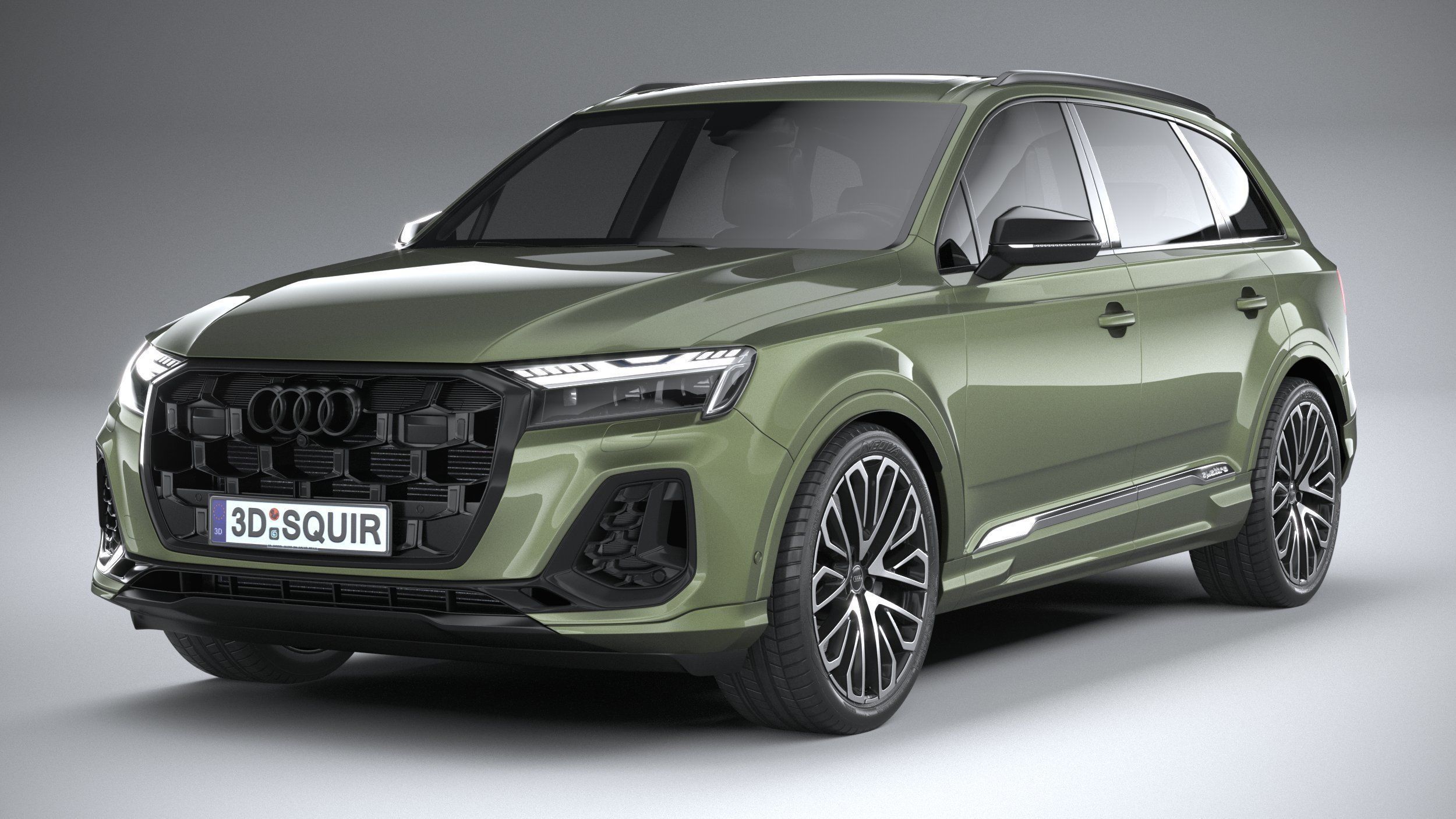 Audi SQ7 2025 3D model_2