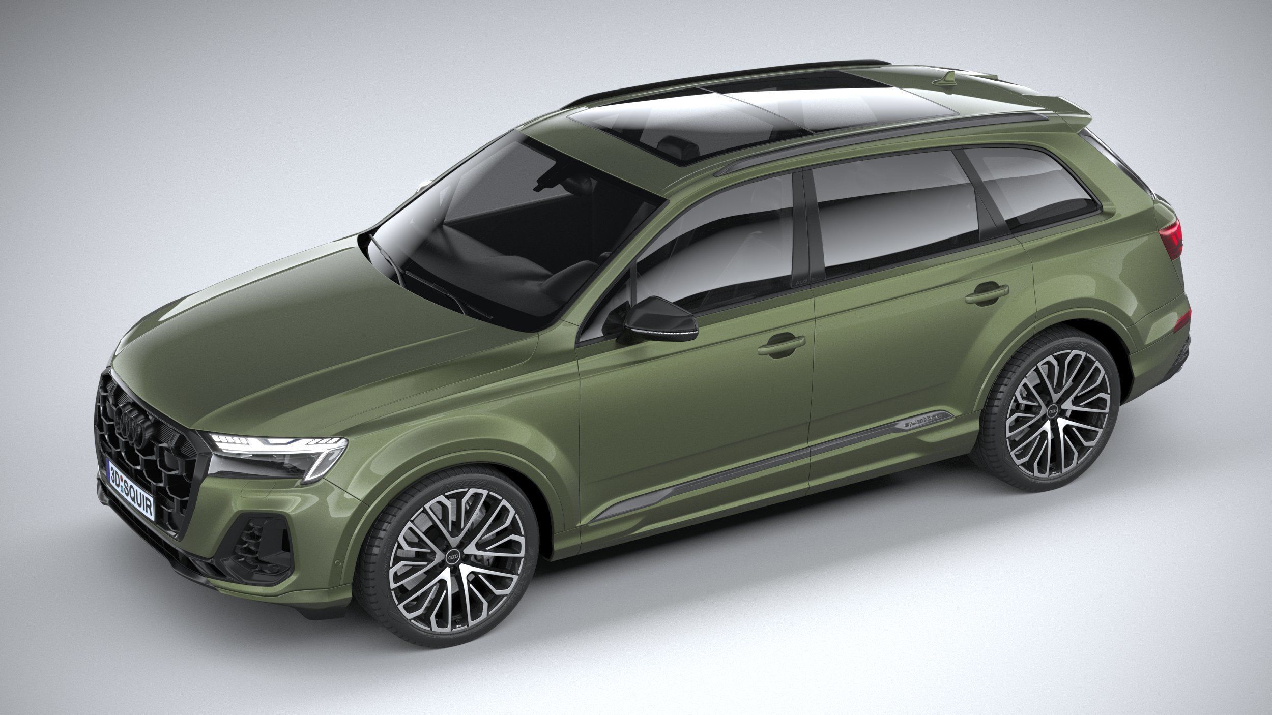 Audi SQ7 2025 3D model_7