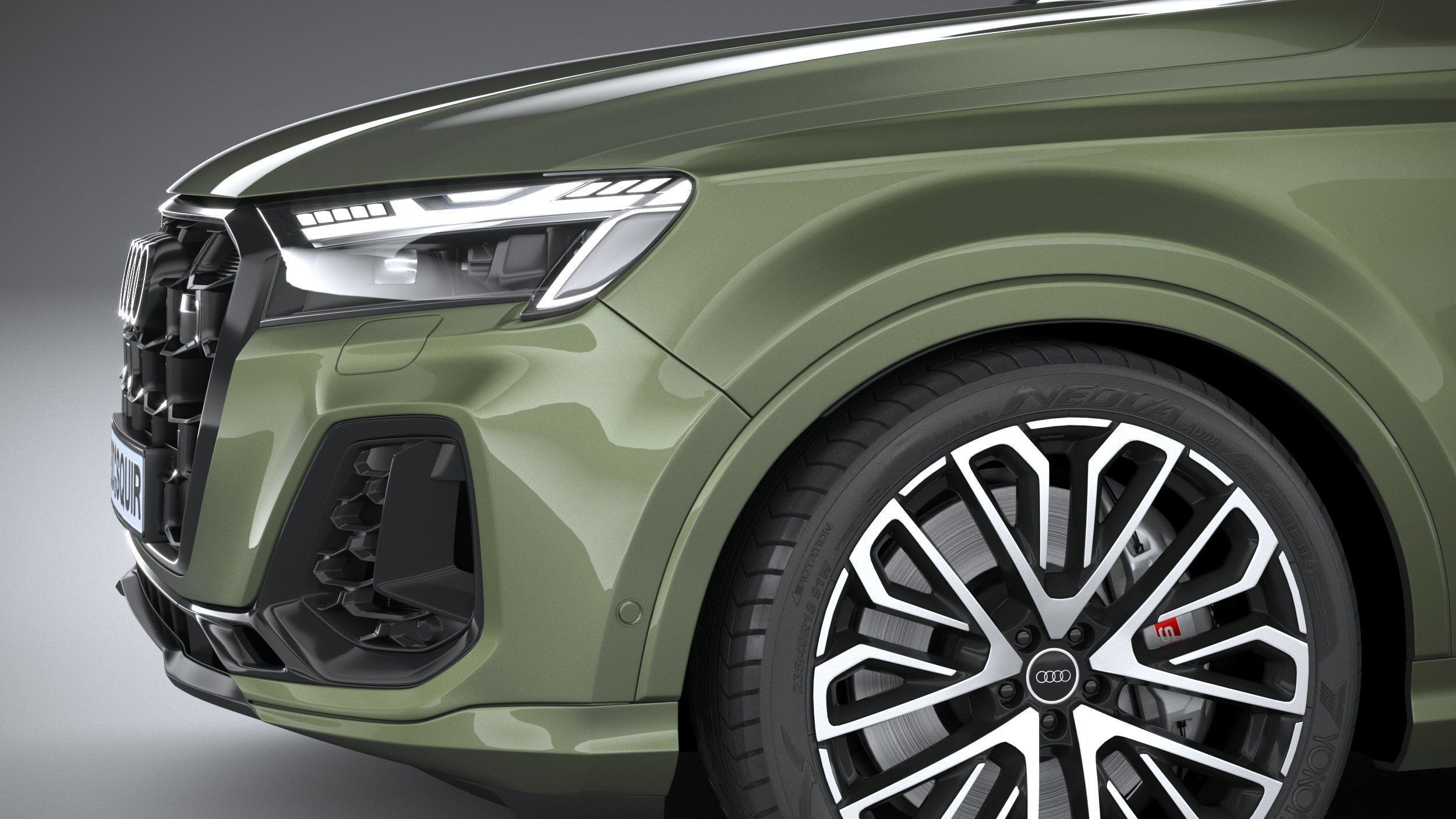 Audi SQ7 2025 3D model_3