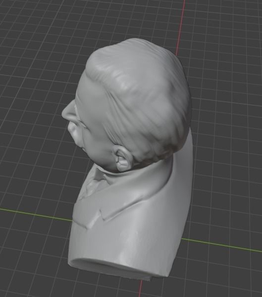 Benedetto Croce 3D print model_8