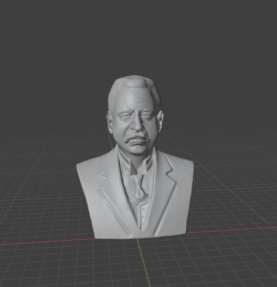 Benedetto Croce 3D print model_10