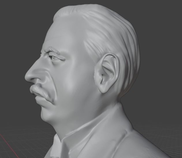 Benedetto Croce 3D print model_16